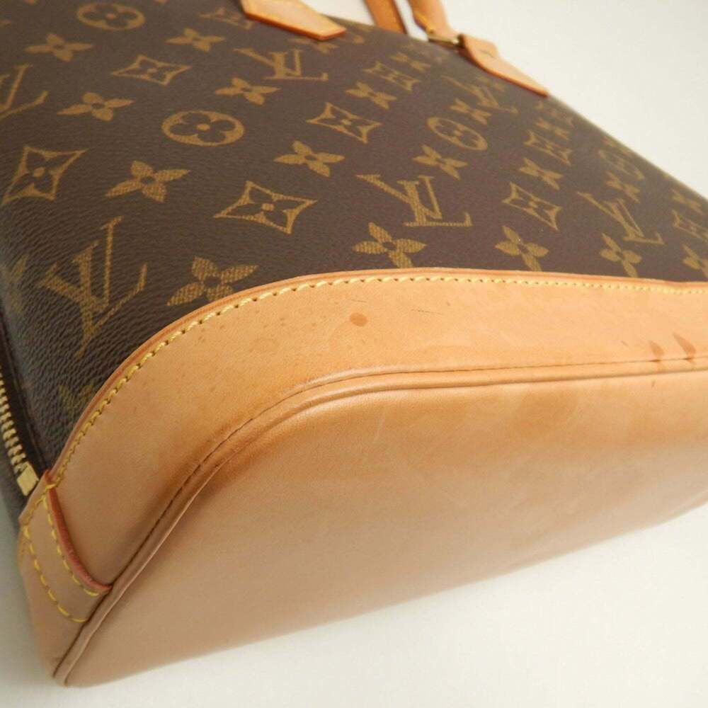 LOUIS VUITTON Authentic Brown Monogram Alma Bag - Picture 14 of 16
